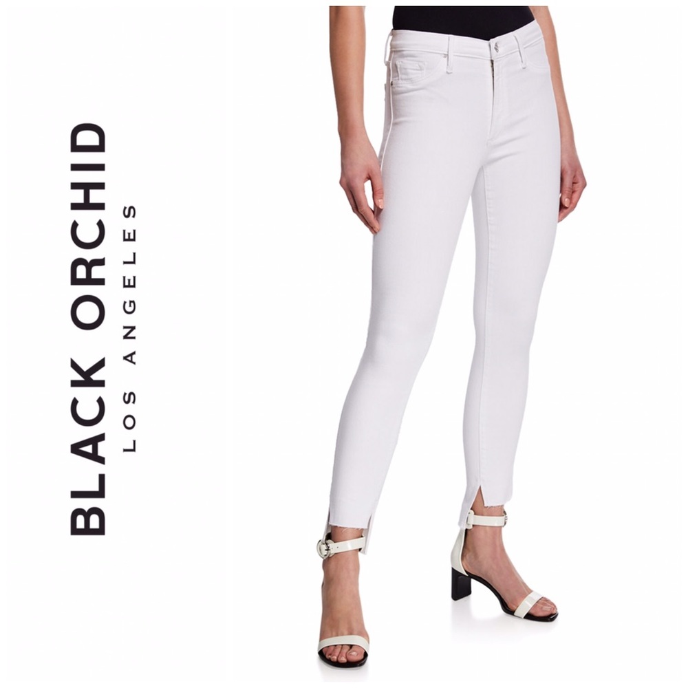 LOOK 👀 Black Orchid Miranda Off Step High Rise Skinny